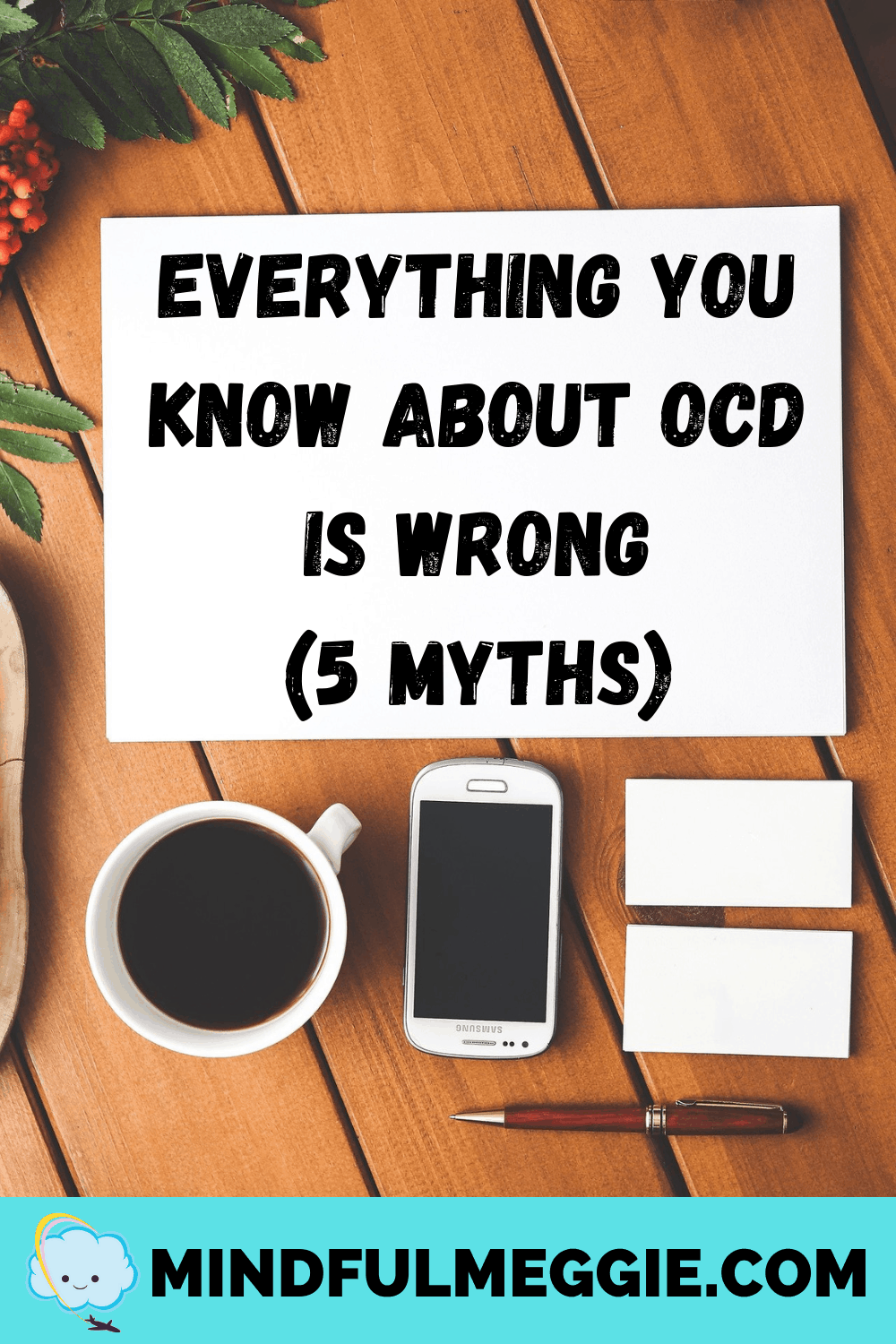 OCD is one of the most misunderstood mental illnesses. I dispel the myths and tell you the truth. #ocd #ocdmyth #ocdmyths #lifewithocd #obsessivecompulsivedisorder
