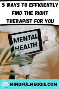 There's lots of therapists out there. Learn five ways to find the right therapist for you so you can receive quality mental health treatment! #mentalhealth #mentalhealthtreatment #treatment #mentalhealthmatters #mentalhealththerapy #therapy #therapeutic #therapeutictreatment #therapist #therapists #psychotherapist #psychotherapists #psychotherapy #findatherapist #findtherapists
