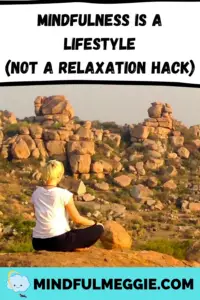 True mindfulness isn't about quick hacks to relaxation. It is a meaningful, intentional lifestyle that continues throughout the day. #mindful #mindfulliving #mindfulness #bemindful #mindfulnessmediation #mindfulnessmeditations #mindfullifestyle #mindfullife #meditation #meditations #breathe #breathing