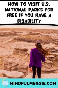 Have a disability? Here's how to get an Access Pass so you can visit America's national parks for free. #nationalpark #nationalparks #nationalparkservice #americanroadtrip #usroadtrip #roadtrip #accesspass #disabled #disability #disabilities #accessibility #accessibletravel #disabledtraveler #disabledtravelers